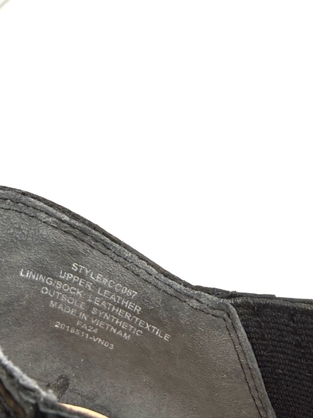 J.Crew Piper Low Ankle Boot Black Leather 6
